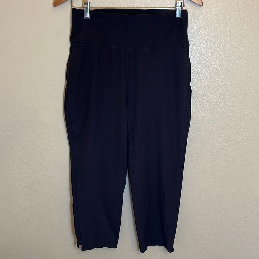 Eileen Fisher Gray Crop Capri Pants